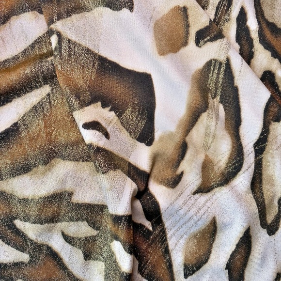 Dasuk Designs Shimmer Animal Print Tank Top - Picture 13 of 14